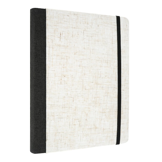 12 Pack: Flecked White Linen Journal by Artist&#x27;s Loft&#x2122;